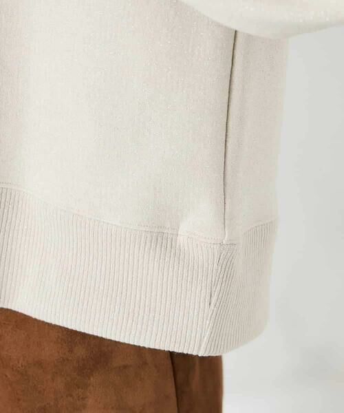 a.v.v / アー・ヴェ・ヴェ スウェット | ラメ裏起毛タックスリーブスウェット | 詳細23