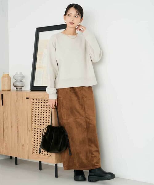 a.v.v / アー・ヴェ・ヴェ スウェット | ラメ裏起毛タックスリーブスウェット | 詳細6