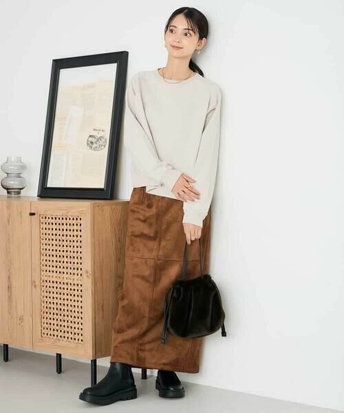 a.v.v / アー・ヴェ・ヴェ スウェット | ラメ裏起毛タックスリーブスウェット | 詳細8