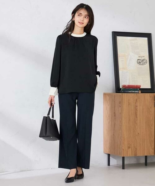 a.v.v / アー・ヴェ・ヴェ チノ・ワークパンツ | ［支持率NO.1/イージーケア/ストレッチ］スッキリ見えストレートパンツ | 詳細23