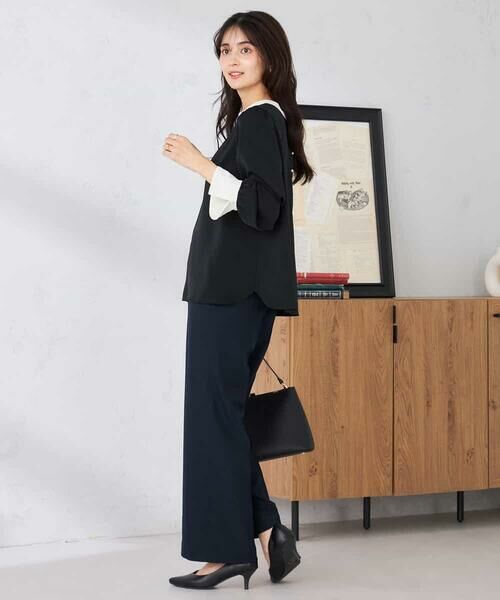 a.v.v / アー・ヴェ・ヴェ チノ・ワークパンツ | ［支持率NO.1/イージーケア/ストレッチ］スッキリ見えストレートパンツ | 詳細26