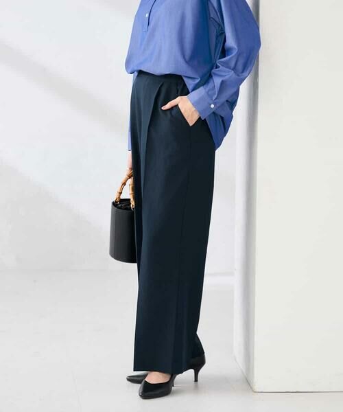 a.v.v / アー・ヴェ・ヴェ その他パンツ | ［支持率NO.1/イージーケア/ストレッチ］スッキリ見えワイドパンツ | 詳細11