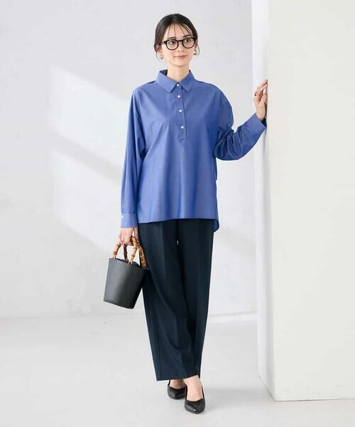 a.v.v / アー・ヴェ・ヴェ その他パンツ | ［支持率NO.1/イージーケア/ストレッチ］スッキリ見えワイドパンツ | 詳細12