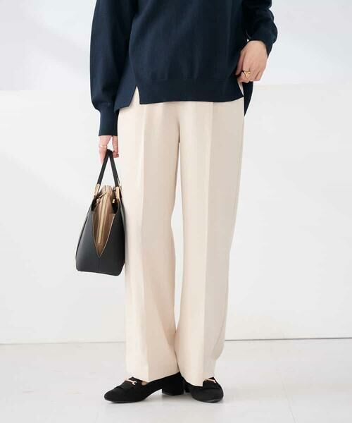 a.v.v / アー・ヴェ・ヴェ その他パンツ | ［支持率NO.1/イージーケア/ストレッチ］スッキリ見えワイドパンツ | 詳細18