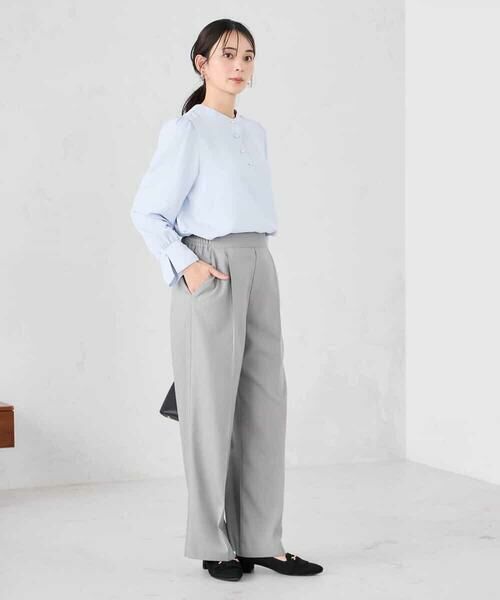 a.v.v / アー・ヴェ・ヴェ その他パンツ | ［支持率NO.1/イージーケア/ストレッチ］スッキリ見えワイドパンツ | 詳細27