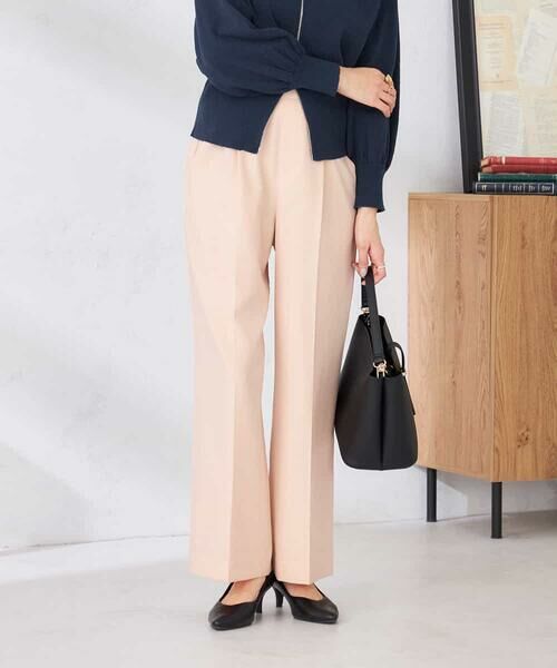 a.v.v / アー・ヴェ・ヴェ その他パンツ | ［支持率NO.1/イージーケア/ストレッチ］スッキリ見えワイドパンツ | 詳細3