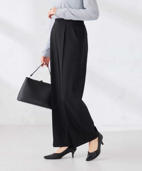 a.v.v / アー・ヴェ・ヴェ その他パンツ | ［支持率NO.1/イージーケア/ストレッチ］スッキリ見えワイドパンツ | 詳細30