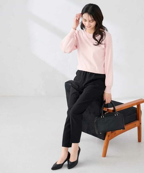 a.v.v / アー・ヴェ・ヴェ その他パンツ | ［支持率NO.1/イージーケア］イージーテーパードパンツ | 詳細30