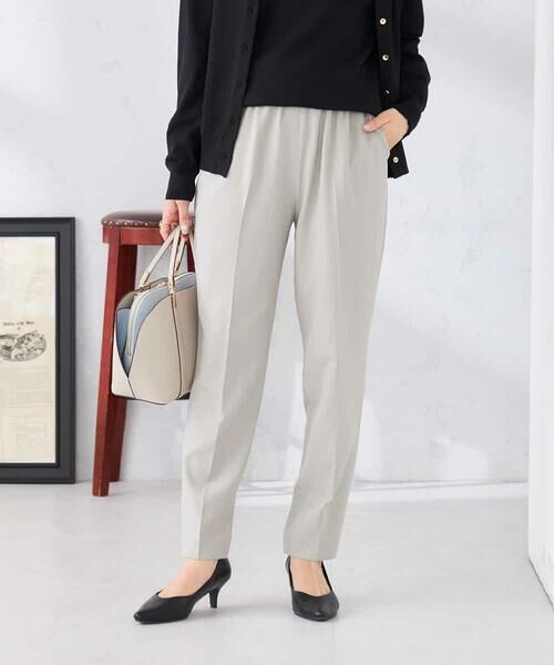 a.v.v / アー・ヴェ・ヴェ その他パンツ | ［支持率NO.1/イージーケア］イージーテーパードパンツ（グレー）