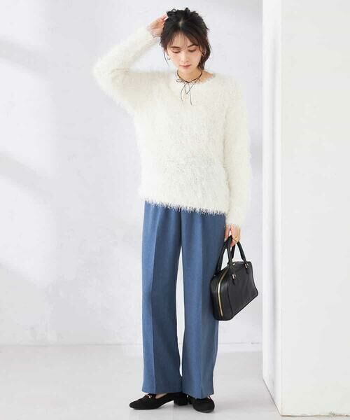 a.v.v / アー・ヴェ・ヴェ その他パンツ | ［支持率NO.1/イージーケア］イージーワイドパンツ | 詳細12