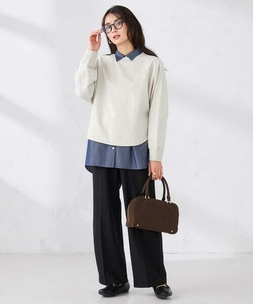 a.v.v / アー・ヴェ・ヴェ その他パンツ | ［支持率NO.1/イージーケア］イージーワイドパンツ | 詳細28