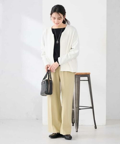 a.v.v / アー・ヴェ・ヴェ その他パンツ | ［支持率NO.1/イージーケア］イージーワイドパンツ | 詳細6