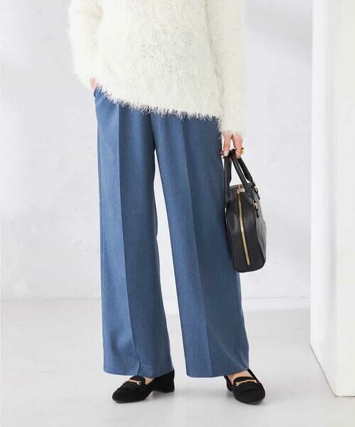 a.v.v / アー・ヴェ・ヴェ その他パンツ | ［支持率NO.1/イージーケア］イージーワイドパンツ | 詳細8