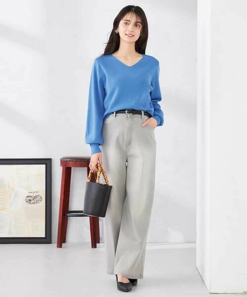 a.v.v / アー・ヴェ・ヴェ その他パンツ | ワイドデニムパンツ | 詳細24