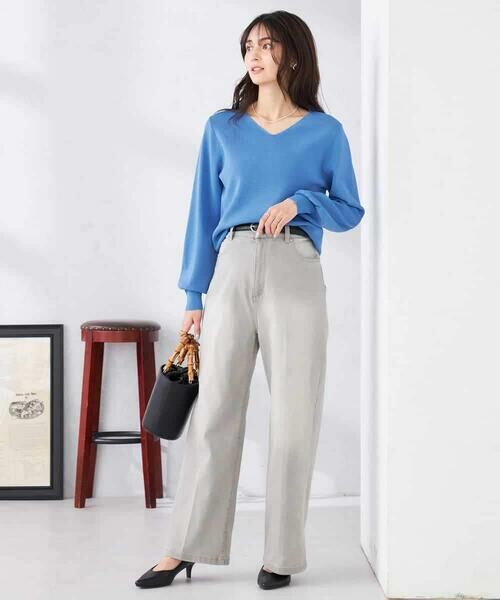 a.v.v / アー・ヴェ・ヴェ その他パンツ | ワイドデニムパンツ | 詳細26