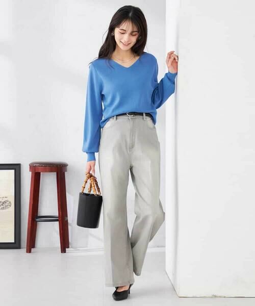 a.v.v / アー・ヴェ・ヴェ その他パンツ | ワイドデニムパンツ | 詳細27