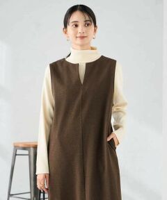 a.v.v / アー・ヴェ・ヴェ ロング・マキシ丈スカート | 千鳥ジャガードジャンスカ