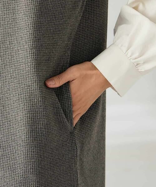 a.v.v / アー・ヴェ・ヴェ ロング・マキシ丈スカート | 千鳥ジャガードジャンスカ | 詳細11