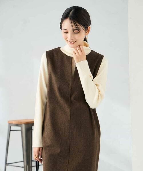 a.v.v / アー・ヴェ・ヴェ ロング・マキシ丈スカート | 千鳥ジャガードジャンスカ | 詳細17