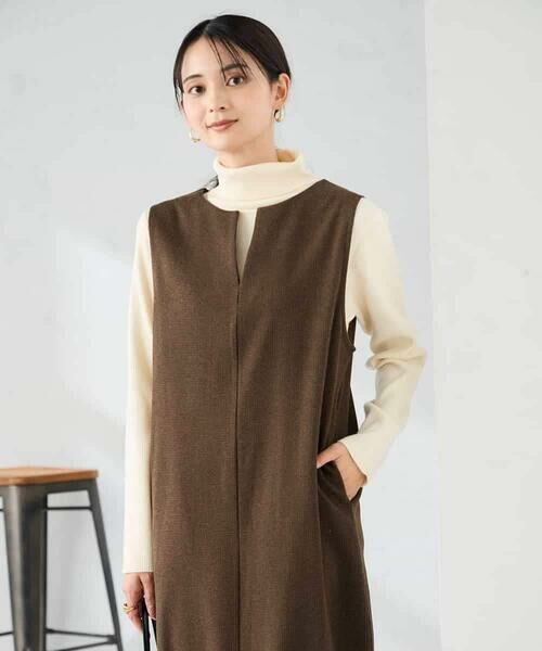 a.v.v / アー・ヴェ・ヴェ ロング・マキシ丈スカート | 千鳥ジャガードジャンスカ | 詳細19