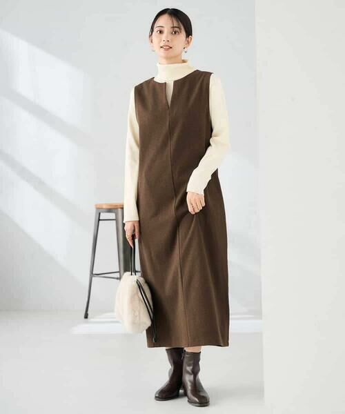 a.v.v / アー・ヴェ・ヴェ ロング・マキシ丈スカート | 千鳥ジャガードジャンスカ | 詳細22