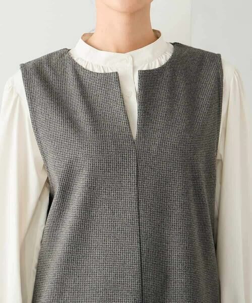 a.v.v / アー・ヴェ・ヴェ ロング・マキシ丈スカート | 千鳥ジャガードジャンスカ | 詳細9