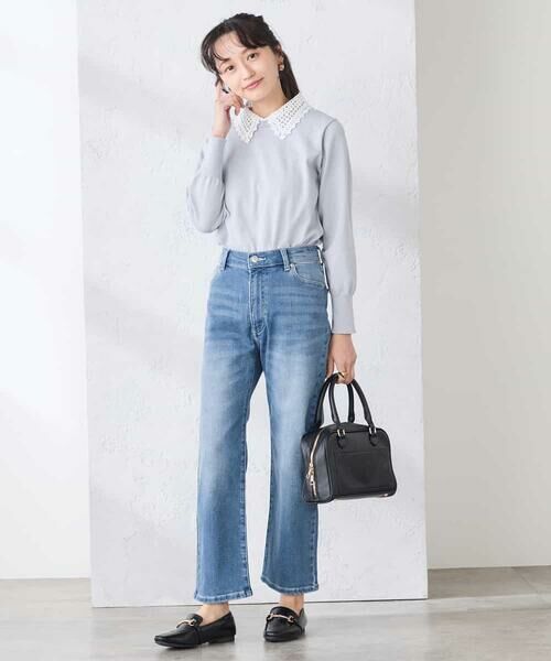 a.v.v / アー・ヴェ・ヴェ チノ・ワークパンツ | 【低身長サイズ】ストレートデニムパンツ | 詳細10