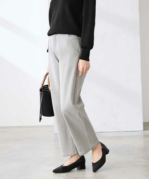 a.v.v / アー・ヴェ・ヴェ チノ・ワークパンツ | 【低身長サイズ】ストレートデニムパンツ | 詳細12