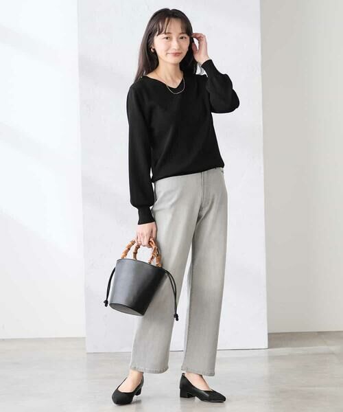 a.v.v / アー・ヴェ・ヴェ チノ・ワークパンツ | 【低身長サイズ】ストレートデニムパンツ | 詳細14