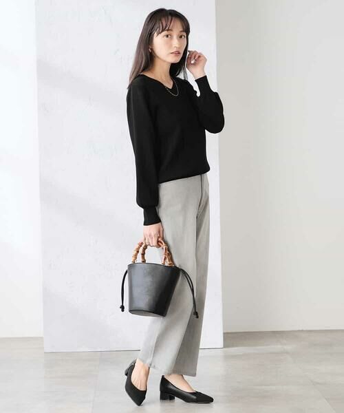 a.v.v / アー・ヴェ・ヴェ チノ・ワークパンツ | 【低身長サイズ】ストレートデニムパンツ | 詳細15