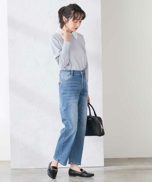 a.v.v / アー・ヴェ・ヴェ チノ・ワークパンツ | 【低身長サイズ】ストレートデニムパンツ | 詳細8