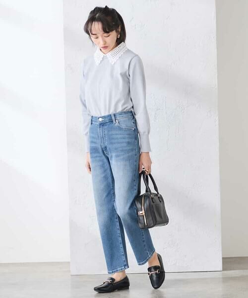 a.v.v / アー・ヴェ・ヴェ チノ・ワークパンツ | 【低身長サイズ】ストレートデニムパンツ | 詳細9