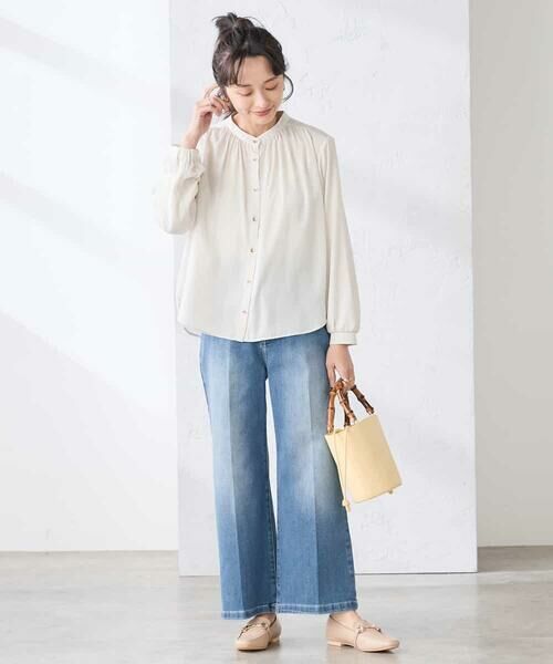 a.v.v / アー・ヴェ・ヴェ その他パンツ | 【低身長サイズ】ワイドデニムパンツ | 詳細2