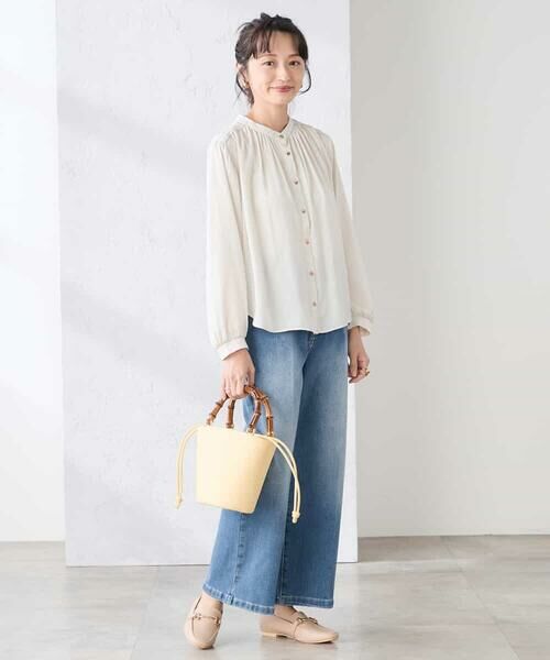 a.v.v / アー・ヴェ・ヴェ その他パンツ | 【低身長サイズ】ワイドデニムパンツ | 詳細4