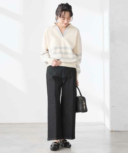 a.v.v / アー・ヴェ・ヴェ その他パンツ | 【低身長サイズ】ワイドデニムパンツ | 詳細7