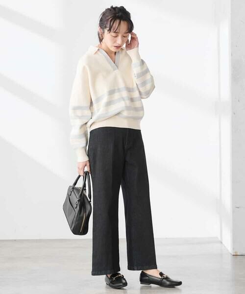 a.v.v / アー・ヴェ・ヴェ その他パンツ | 【低身長サイズ】ワイドデニムパンツ | 詳細8