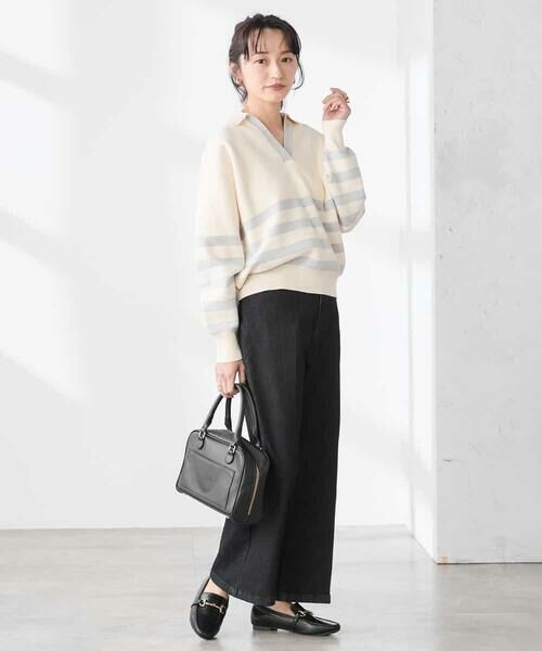 a.v.v / アー・ヴェ・ヴェ その他パンツ | 【低身長サイズ】ワイドデニムパンツ | 詳細9