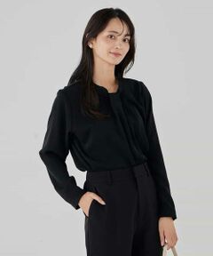 a.v.v / アー・ヴェ・ヴェ シャツ・ブラウス | 【洗える】ボウタイ風ブラウス
