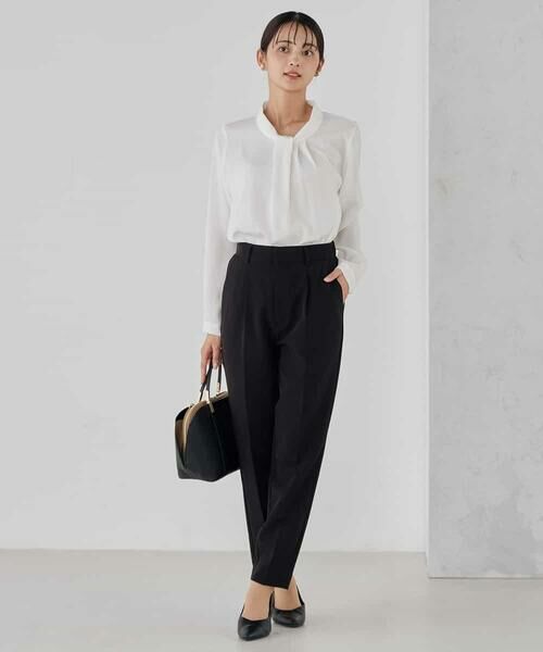 a.v.v / アー・ヴェ・ヴェ シャツ・ブラウス | 【洗える】ボウタイ風ブラウス | 詳細23