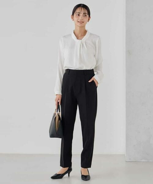 a.v.v / アー・ヴェ・ヴェ シャツ・ブラウス | 【洗える】ボウタイ風ブラウス | 詳細24