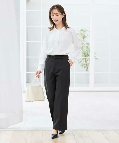 a.v.v / アー・ヴェ・ヴェ シャツ・ブラウス | 【洗える】ボウタイ風ブラウス | 詳細28