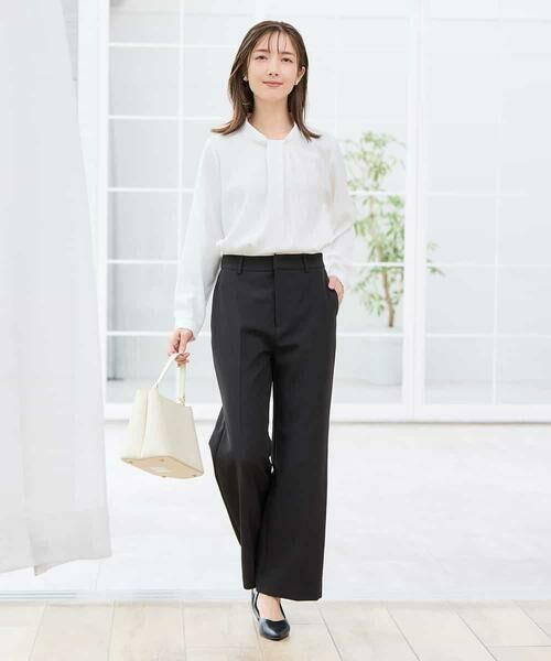 a.v.v / アー・ヴェ・ヴェ シャツ・ブラウス | 【洗える】ボウタイ風ブラウス | 詳細29