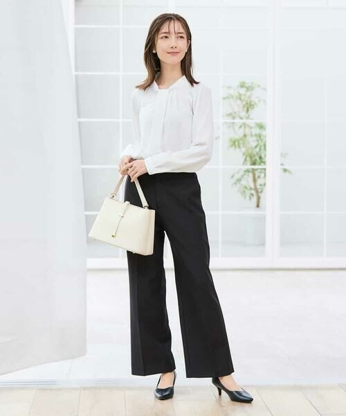 a.v.v / アー・ヴェ・ヴェ シャツ・ブラウス | 【洗える】ボウタイ風ブラウス | 詳細30