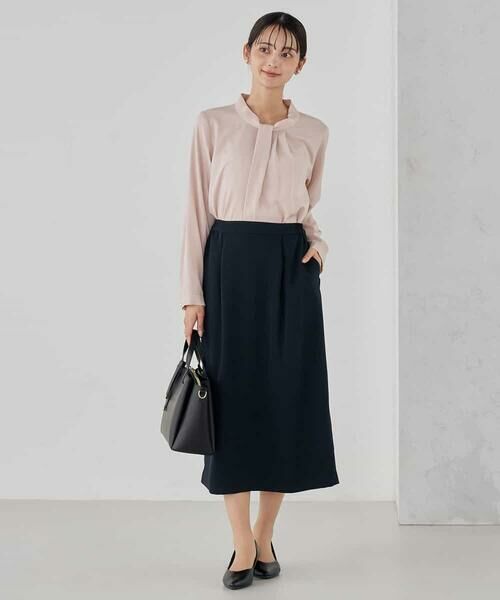 a.v.v / アー・ヴェ・ヴェ シャツ・ブラウス | 【洗える】ボウタイ風ブラウス | 詳細4