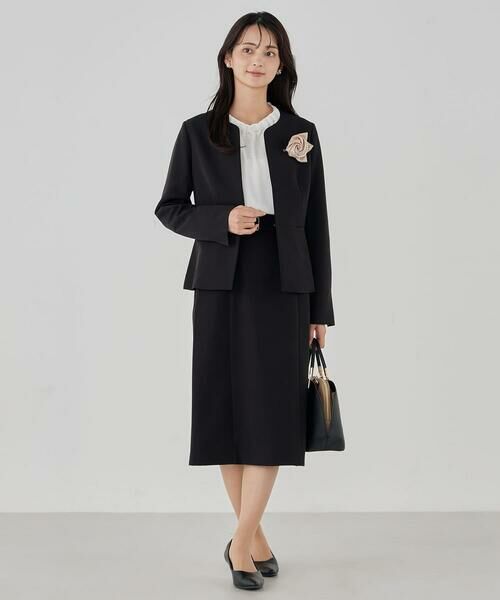 a.v.v / アー・ヴェ・ヴェ シャツ・ブラウス | 【洗える】タックネックブラウス | 詳細22