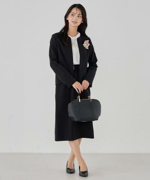 a.v.v / アー・ヴェ・ヴェ シャツ・ブラウス | 【洗える】タックネックブラウス | 詳細23