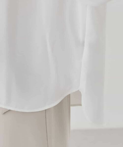 a.v.v / アー・ヴェ・ヴェ シャツ・ブラウス | 【洗える】タックネックブラウス | 詳細29