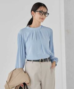 a.v.v / アー・ヴェ・ヴェ シャツ・ブラウス | 【洗える】2WAY袖プリーツボウタイブラウス