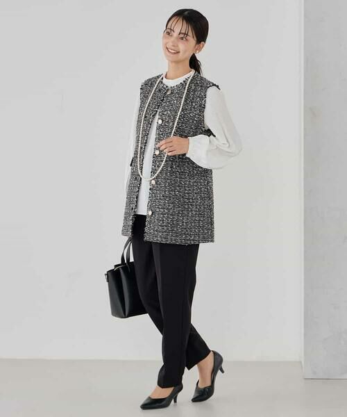 a.v.v / アー・ヴェ・ヴェ シャツ・ブラウス | 【洗える】2WAY袖プリーツボウタイブラウス | 詳細19