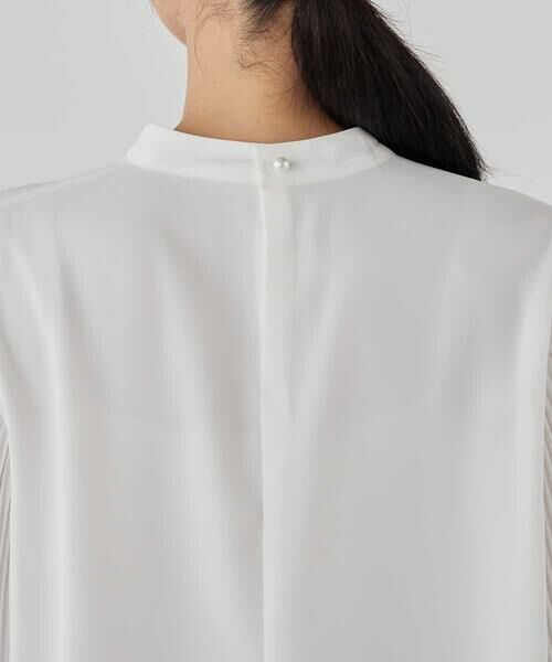 a.v.v / アー・ヴェ・ヴェ シャツ・ブラウス | 【洗える】2WAY袖プリーツボウタイブラウス | 詳細25